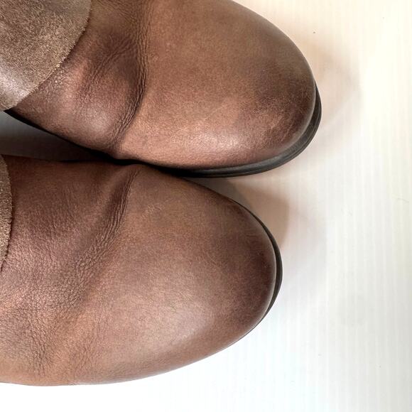 MIZ MOOZ Seymour Bootie EU Size 40 Leather Cowgirl Slouchy Boho Western Slouchy - Picture 4 of 13